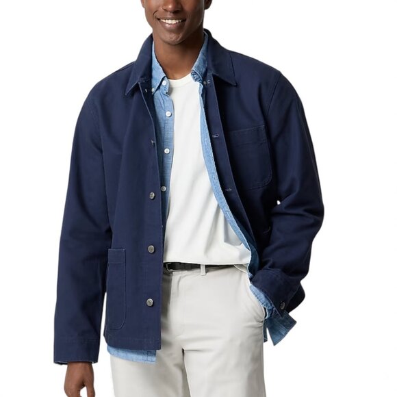 J. Crew Canvas Chore Jacket Size Large - Picture 1 of 9